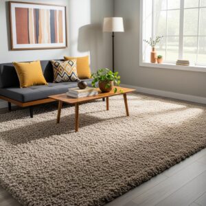 Shag Rug on Living room